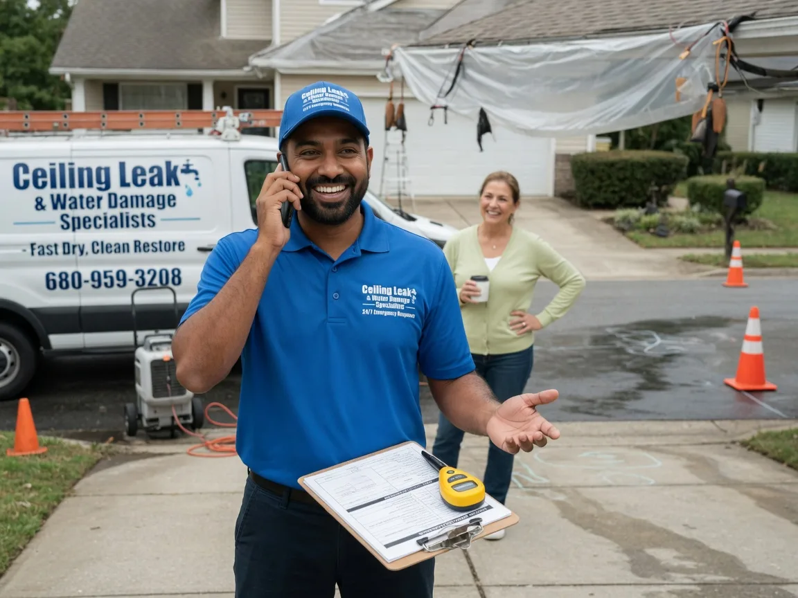 Ceiling Leak Cleanup Moorefield, WV FAQs